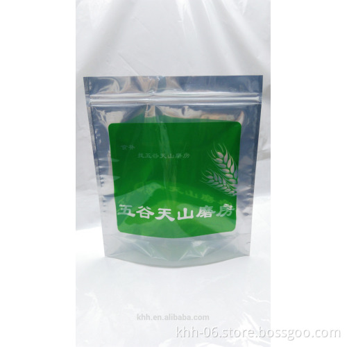 SGS approved doypack resealable wheat flour packaging bag